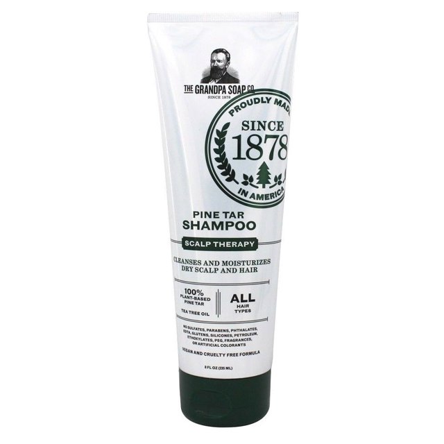 Grandpa's Scalp Therapy Wonder PINE TAR SHAMPOO 8 fl oz STOP DANDRUFF