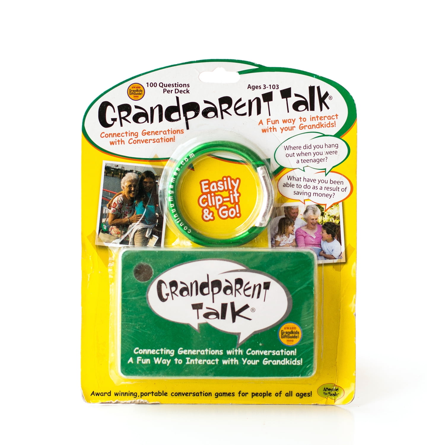 Grandparent Talk Portable Family Conversation Starter Game