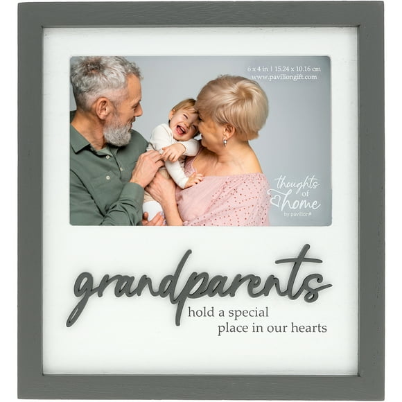 Pavilion Gift Company - Grandparents - 7.75" x 8.25" Frame (Holds a 6" x 4" Photo)