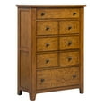 thumbnail image 1 of Grandpas Cabin Medium Brown 5 Drawer Chest, 1 of 6