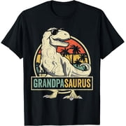 Grandpasaurus T Rex Dinosaur Grandpa Saurus Family Matching T-Shirt