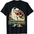 thumbnail image 1 of Grandpasaurus T Rex Dinosaur Grandpa Saurus Family Matching Unisex T-Shirt for Men Women, 1 of 5