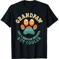 thumbnail image 1 of Grandpaw Dog Grandpa Grand Paw Retro Vintage Funny Men T-Shirt, 1 of 3