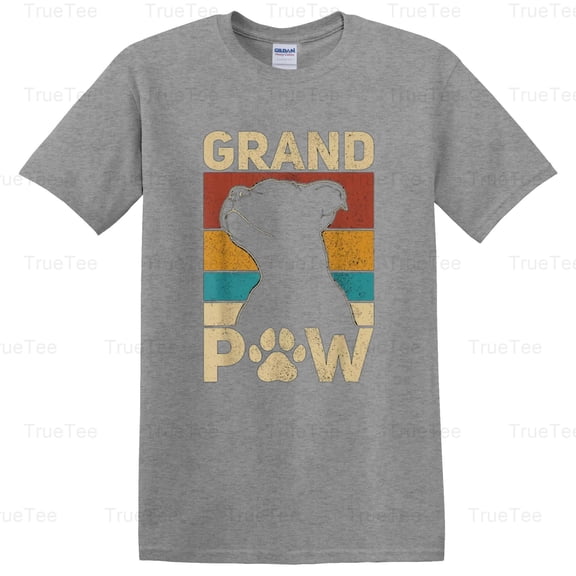 Grandpaw, The Dog, Funny, Grandpa, Dog Lover, Grandfather, Pet, Animal, Humor, Father T-Shirt Unisex, up to 5XL