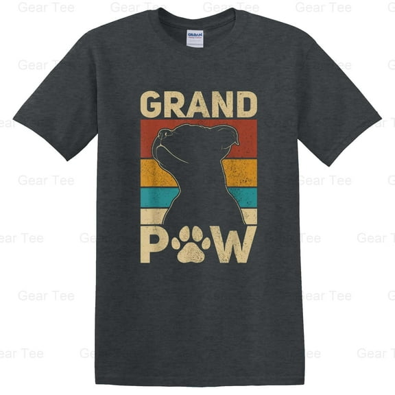 Grandpaw, The Dog, Funny, Grandpa, Dog Lover, Grandfather, Pet, Animal, Humor, Father T-Shirt Unisex, up to 5XL