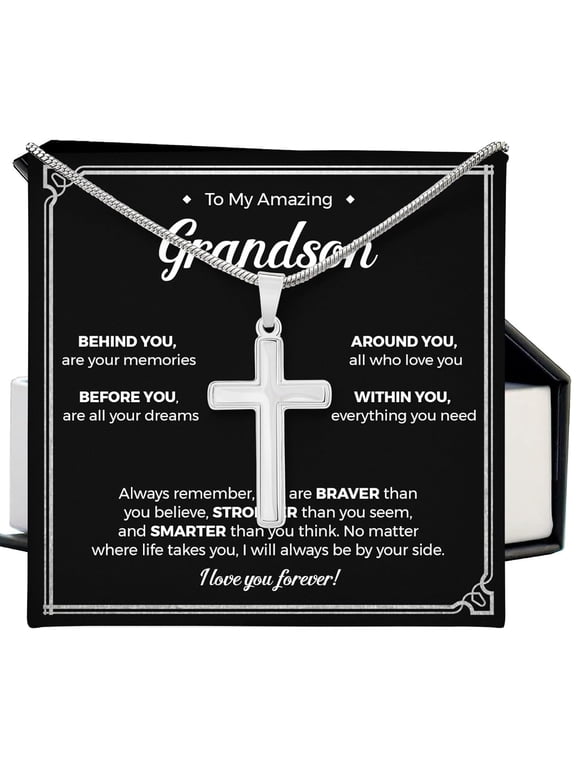 Grandson Cross Necklace Timeless, Multi Cross Necklace