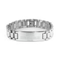 thumbnail image 1 of Grandson Engraved Ladder Stainless Steel Bracelet for Christmas Gift from Gigi - Unique Inspirational Jewelry for Grandson - Graduation, Birthday, Veterans Day Presents, 1 of 3