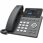 Grandstream Networks Inc GRP2612W يتميز Grp2612 بتصميم أنيق ومجموعة من ميزات الجيل التالي Incl