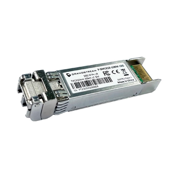 Grandstream Network Transceiver Module Fiber Optic 10000 Mbit/S Sfp+, W129023825 (Fiber Optic 10000 Mbit/S Sfp+ 1310 Nm)