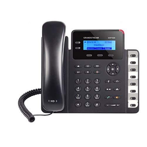 Grandstream GXP1628 2 Dual-Color Small to Medium Business HD IP Phone - Charcoal