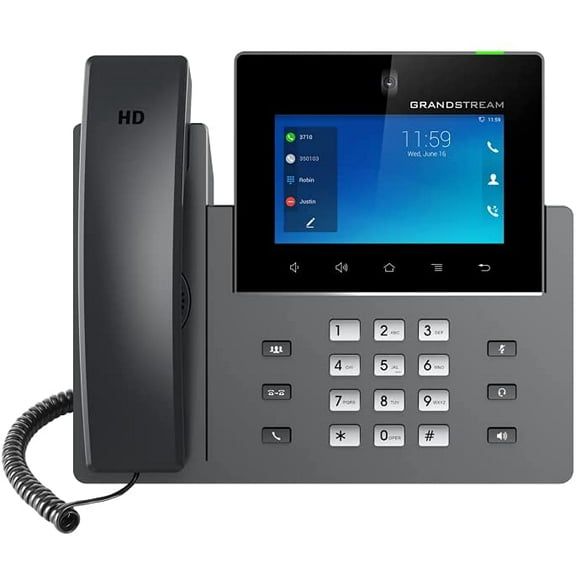 Grandstream GXV3350 Networks IP Video Phone, 5" Color Touch Screen