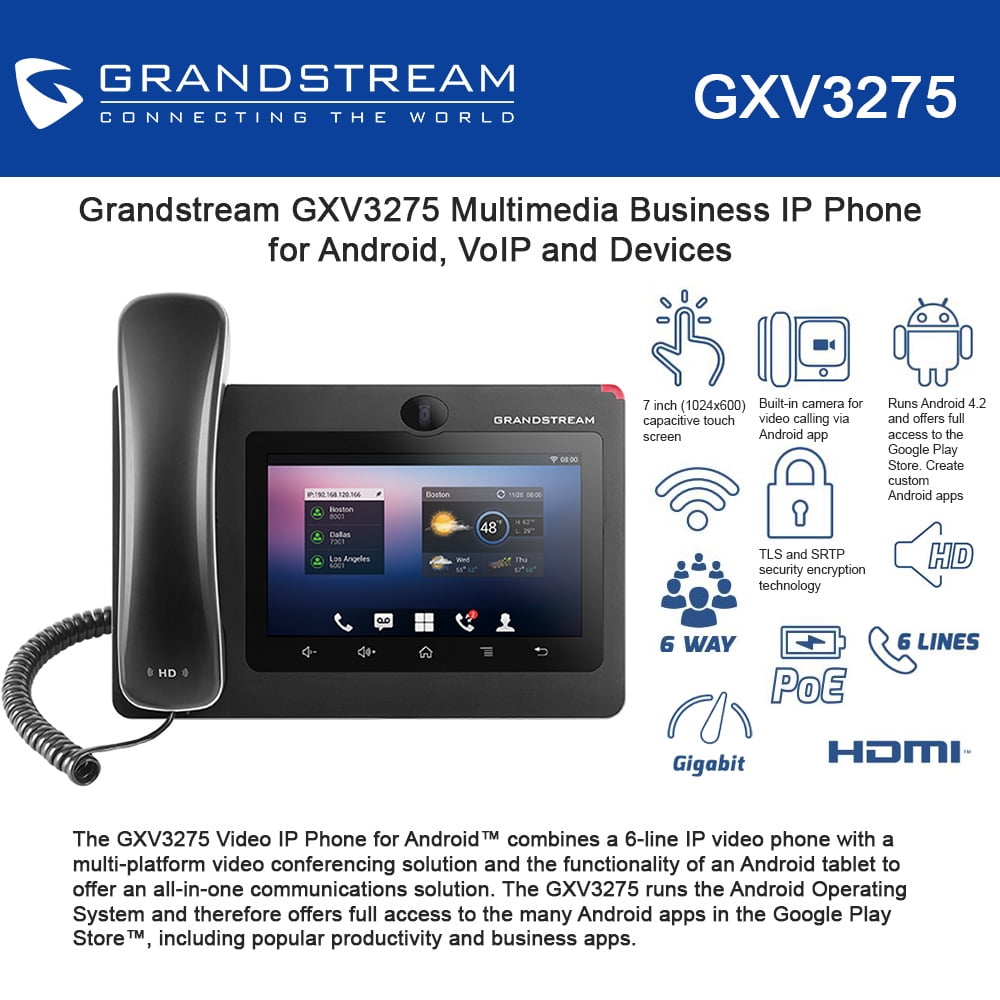 Grandstream SIP phone GXV3275
