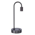 thumbnail image 1 of Grandview Gallery 17" Minimalist Slate Gray Desk Lamp ft. Built-In USB Port, Sleek Body, Exposed Bulb Design, and Convenient Rocker Switch, 1 of 4