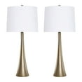 thumbnail image 1 of Grandview Gallery 29.5 Inch Tall Modern Table Lamps, Plated Gold (Set of 2), 1 of 5