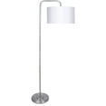 thumbnail image 1 of Grandview Gallery 63.75 Inch Tall 100W Modern Arc Floor Lamp, Nickel, 1 of 2