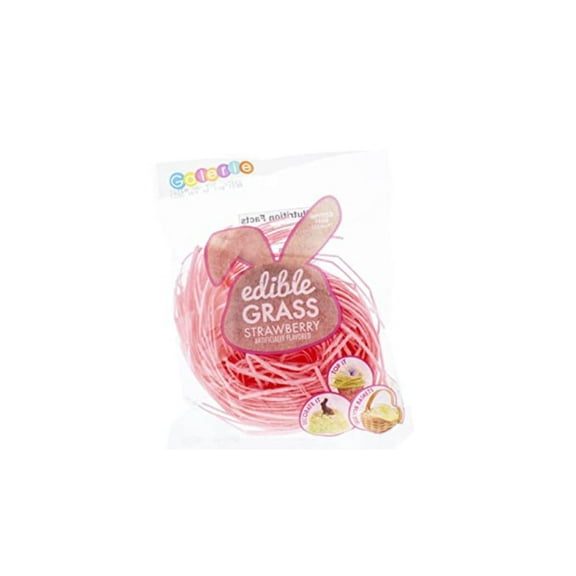 Grandys Candys Edible Easter Basket Grass- Green Apple, Blueberry and Strawberry Flavors