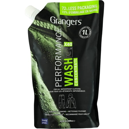 Grangers Performance Wash/Detergent for Outerwear and Performance Clothing (40 Washes), 33 oz