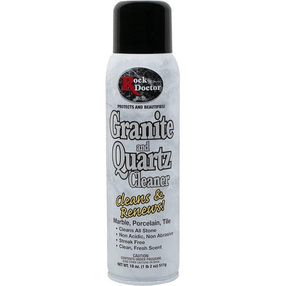 Granite Cleaner - Clean & Renew Surface - (18 Ounces) Surface Cleaning Spray, Granite/Marble Countertop Cleaner, Cleaning Spray for Dressers, Tables, Kitchen Countertops, Stone Surfaces