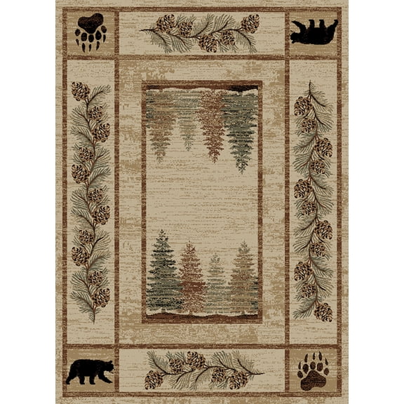Granite Falls Talking Stick Area Rug 5'x8'