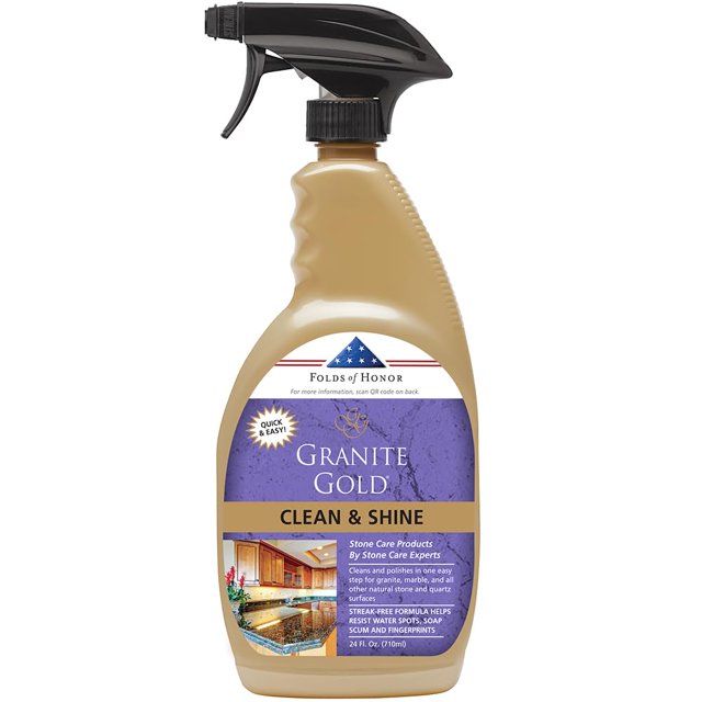 Granite Gold Clean and TMA3 Shine SprayStreakFree Deep Cleaning