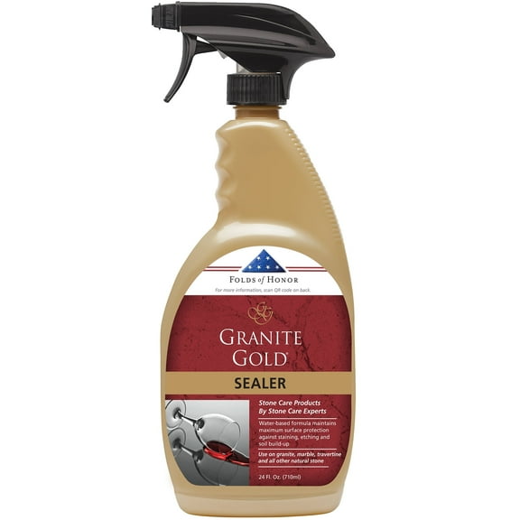 Granite Gold Sealer for Granite, Marble and Other Natural Stones, 24 fl oz