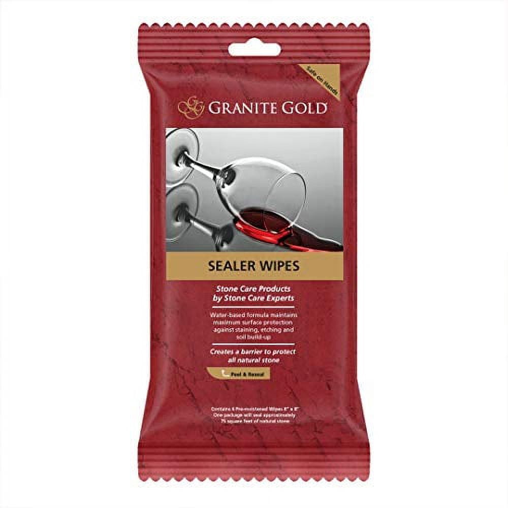 Granite Gold WaterBased Sealer Wipes Protection For Granite, Marble