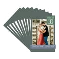 thumbnail image 1 of Granite Gray Picture Frame Mat for 12x18 Frames - Fits 11x15 Photos - 10 Mats, 1 of 7