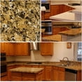 Granite Kitchen Peel & Stick Countertop Wrap Self Adhesive Vinyl