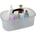 thumbnail image 1 of Granite Look Plastic Bath Bin Tote, (15.75" x 10" x 7.28"), 1 of 4