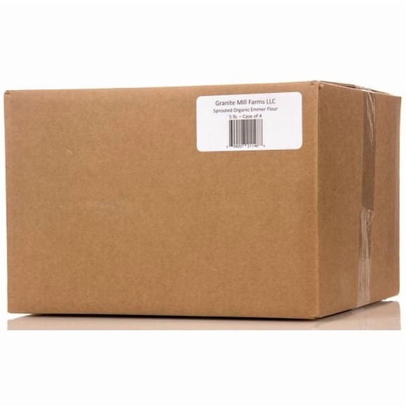 Granite Mill Farms Emmer Flour, Sprouted, Organic-4 x 5 lb