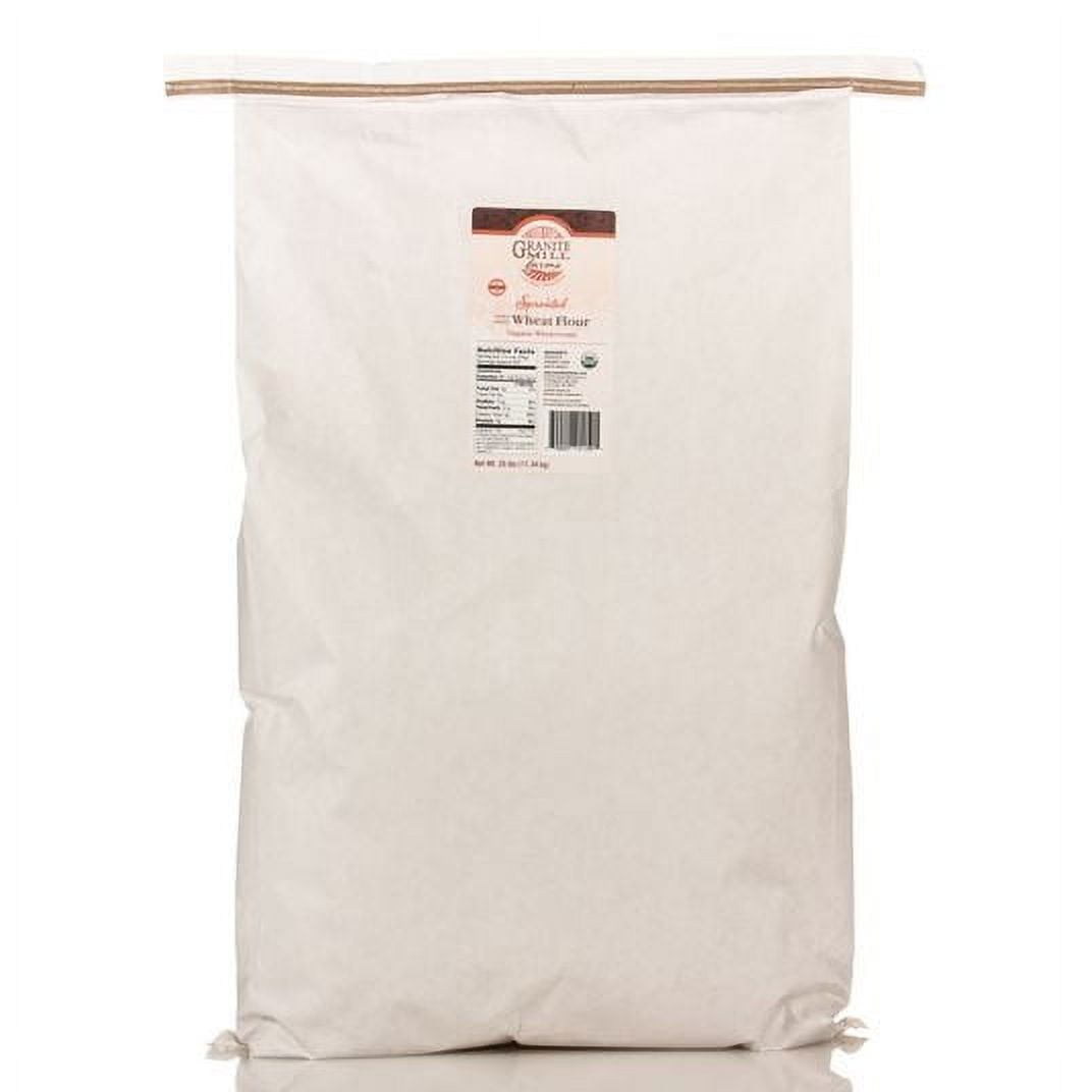 Granite Mill Farms Hard White Wheat Flour, Sprouted, Organic25 lb