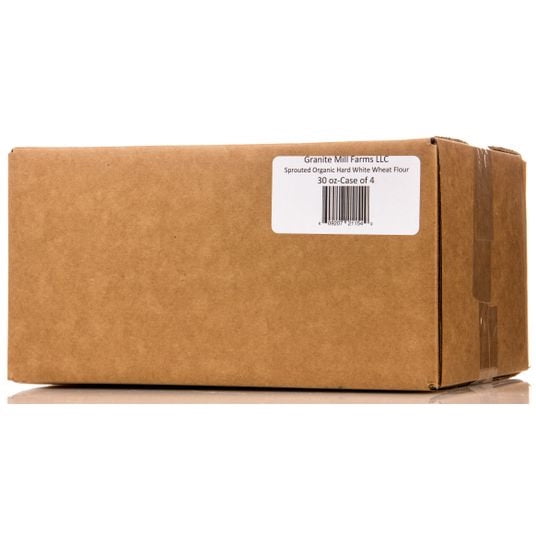 Granite Mill Farms Hard White Wheat Flour, Sprouted, Organic-4 x 30 oz