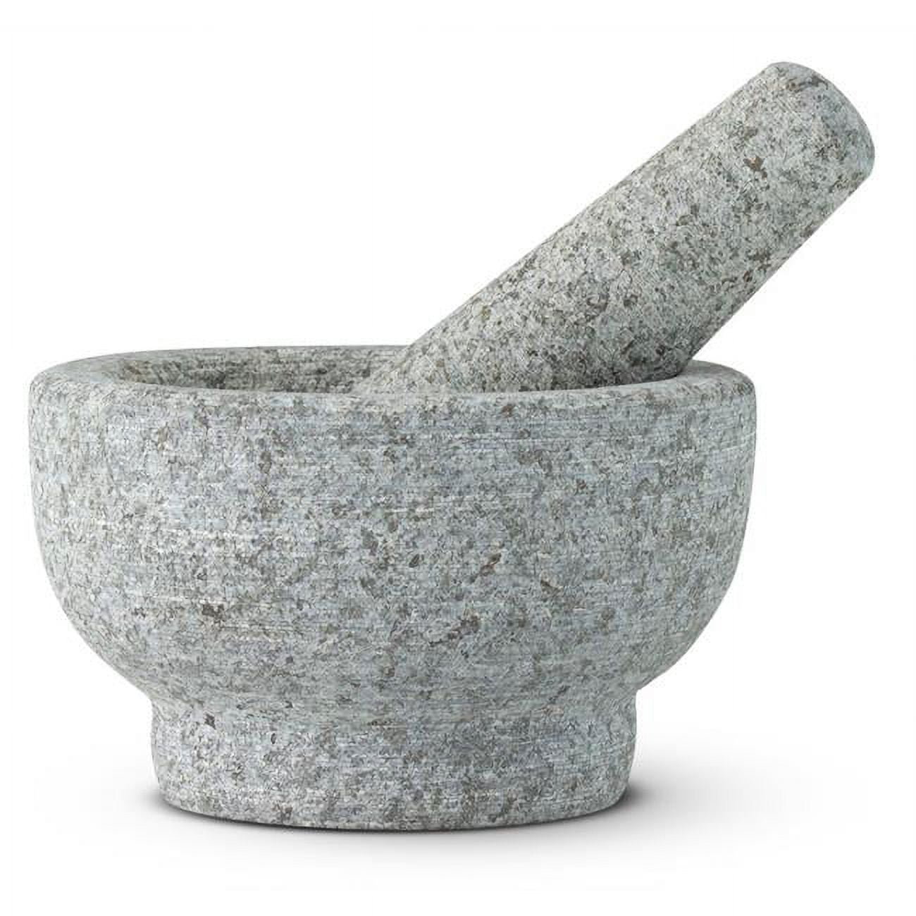 Granite Mortar & Pestle, Gray