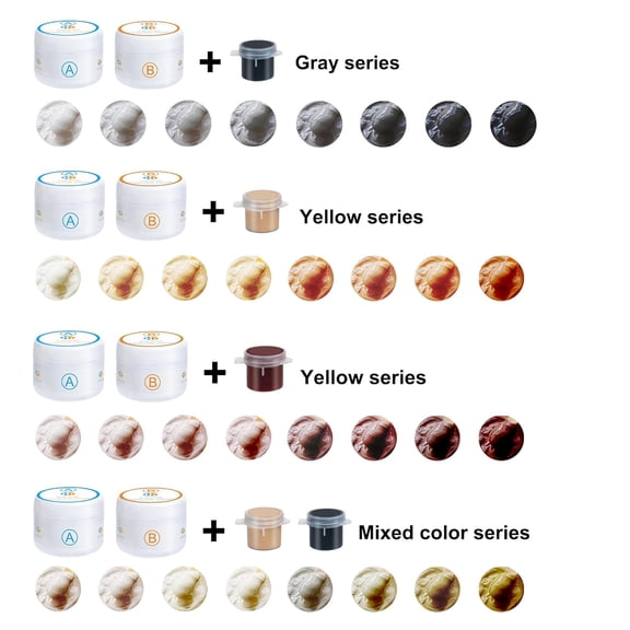 Granite Repair Kit & Marble Repair Kit (Color Match), Quartz Countertop Repair Kit, Granite Epoxy, Corian Repair Kit for Marble Granite Porcelain Quartz Tiles and Stones$$Tools & Hardware Other