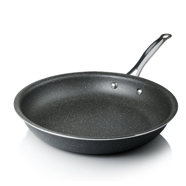 Granite Stone 12" NonStick Frying Pan, Black