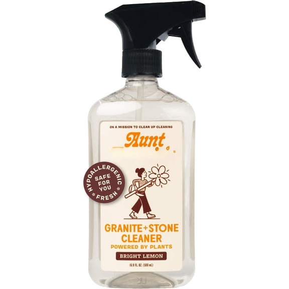 Granite and Stone Cleaner, Based Daily Countertop for Granite, Stone, Marble, Soapstone, Quartz, Slate, Laminate, and other Sealed Surfaces, Bright Scent, of 1