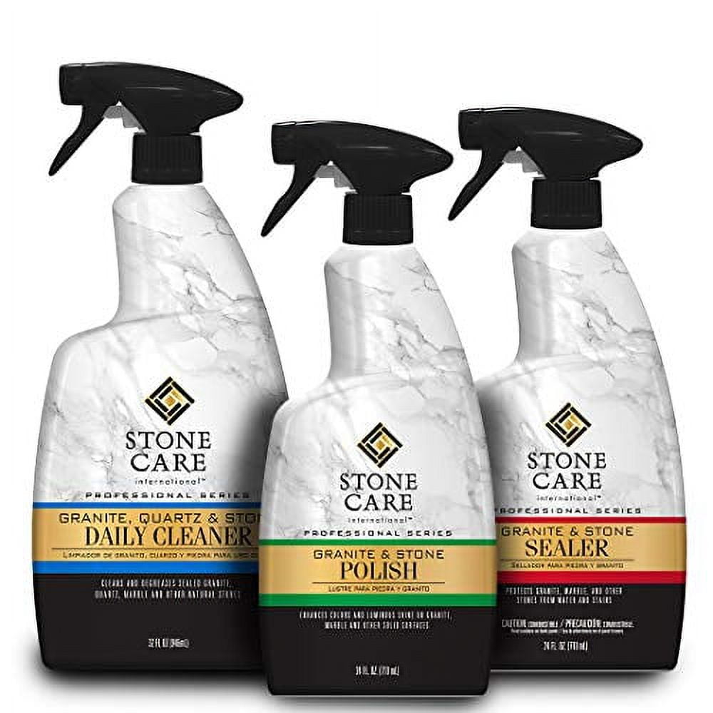 Granite Stone Sealer Cleaner And Polish For Granite Marble Soapstone Quartz Quartzite Slate