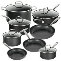 Deals on Granite Stone Pro Hard Anodized Pots and Pans 13 Pcs Premium Cookware Set