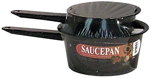 GRANITE WARE Ceramic Saucepan Cookware Set Sauce Pan Kitchen Pots, Set of 2
