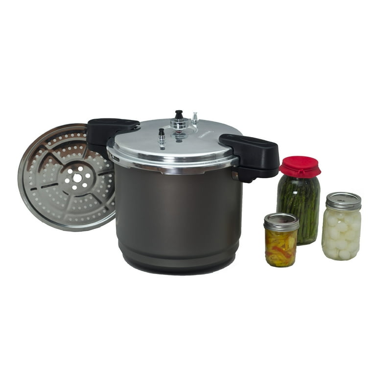 Fulgutonit 12 Quart Pressure Cooker,Aluminum Pressure Canner w/Canning Rack  & Easy Lock Lid for Canning, Steaming