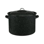 Granite Ware 21-Quart Stock Pot with Lid, Nonstick Porcelain, Easy to Clean