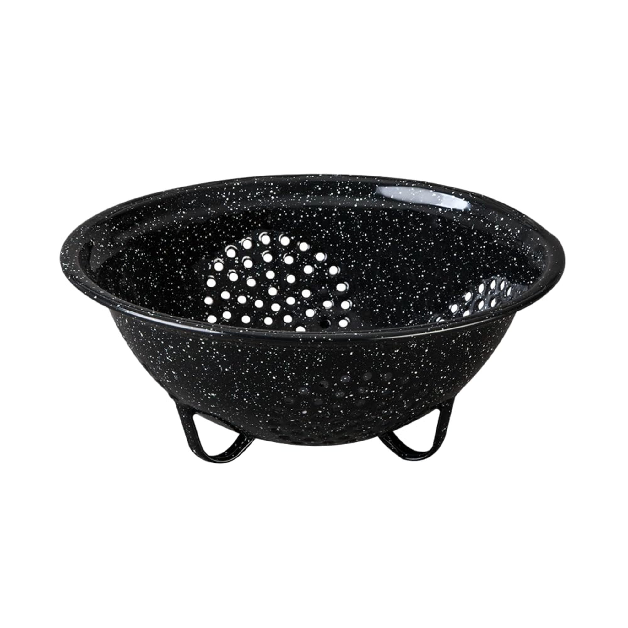 Granite Ware Colander Speckled Black