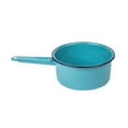 thumbnail image 1 of CINSA 2-Quart Saucepan - Enamel on Steel Durable Non-Stick Cookware for Indoor & Outdoor Cooking - Dishwasher Safe, Non-Porous & Antibacterial Porcelain Finish (Turquoise Blue), 1 of 6