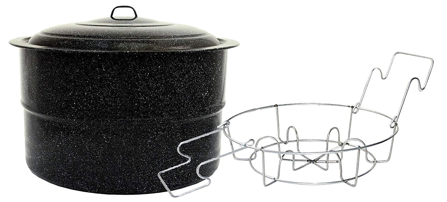 Granite Ware Jar Canner and Rack, 33Quart