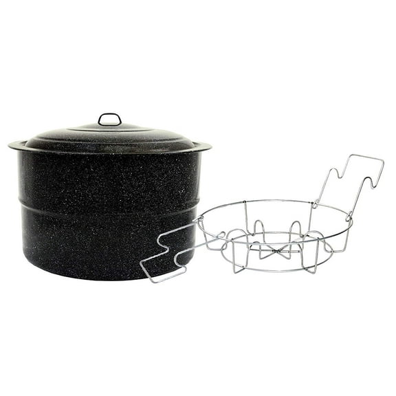 Granite Ware Jar Canner and Rack, 33-Quart