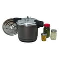 thumbnail image 1 of Granite Ware Pressure Canner and Cooker/Steamer, 7 Pint Jars or 8 Half-Pint Jars, 12-Quart, Black, 1 of 9