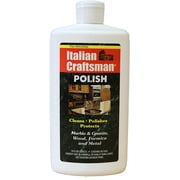 Italian Craftsman Granite and Marble Polish, Stone Cleaner and Protectant, 16 oz