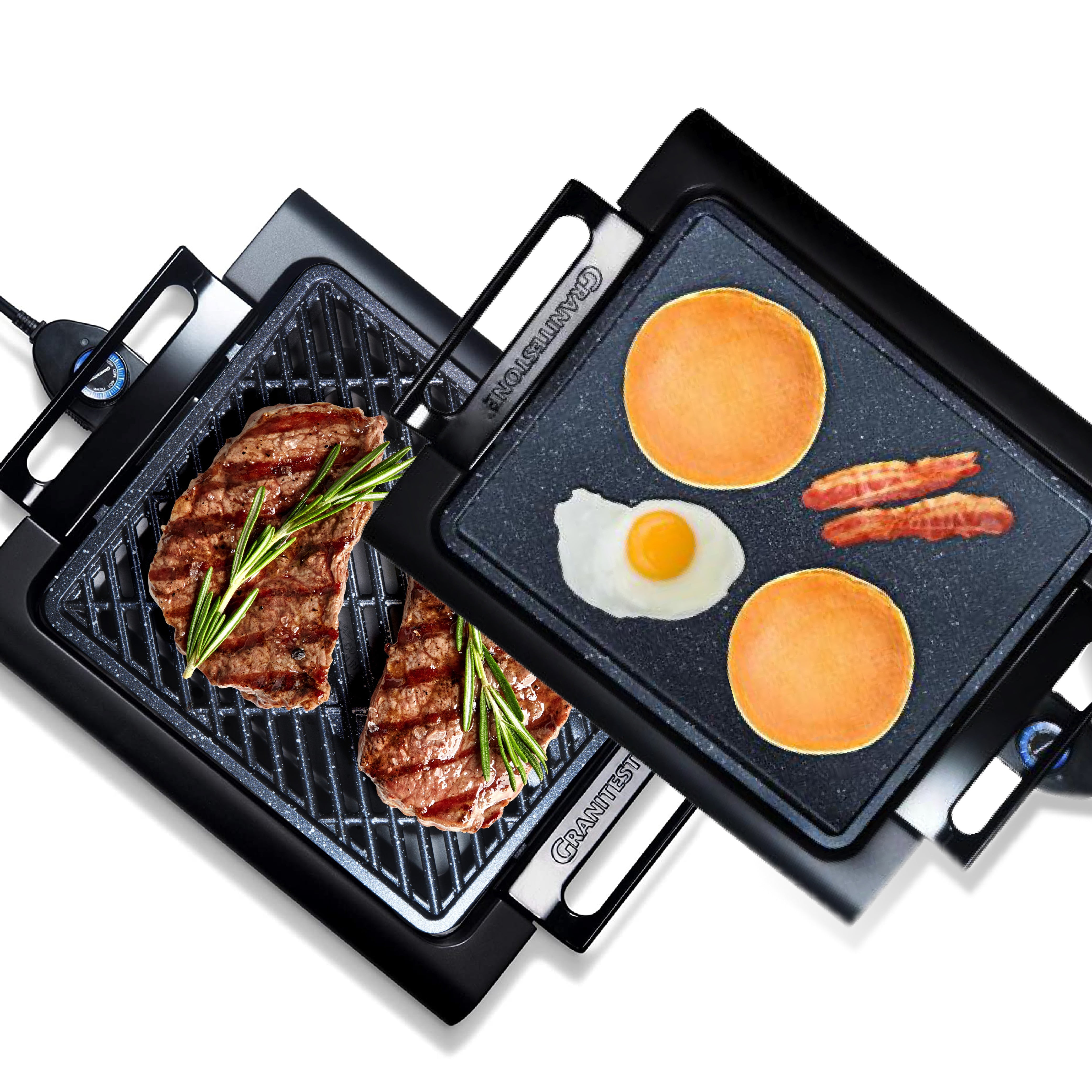 Free Shipping! Granite stone Smokeless Grill Combo, Indoor Free Shipping! Granite stone Smokeless Grill Combo, Indoor
