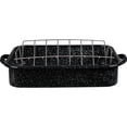 thumbnail image 1 of GraniteWare Open Rectangular Roaster with V-Rack 319866, 1 of 2