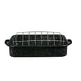 thumbnail image 1 of GraniteWare Open Rectangular Roaster with V-Rack 319866, 1 of 2